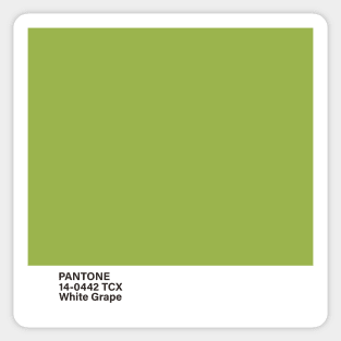 pantone 14-0442 TCX White Grape Sticker